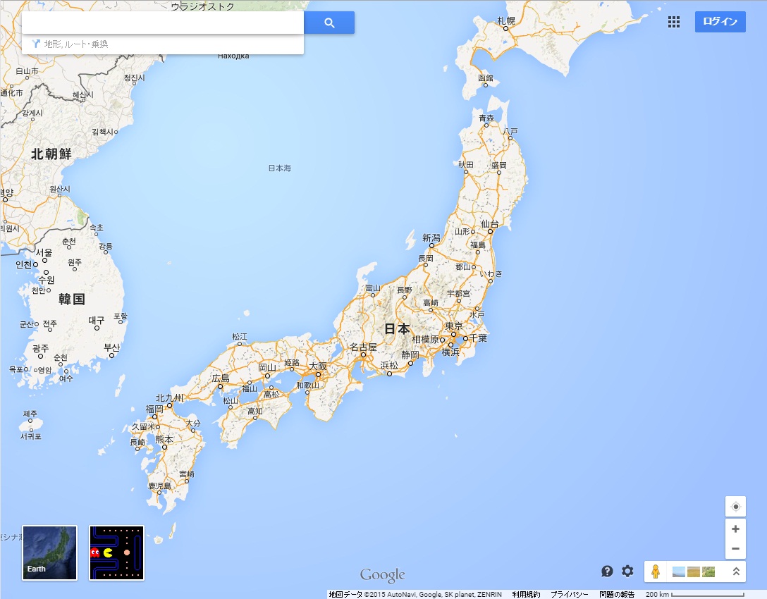 Google パックマップ
