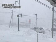 北海道から北陸で吹雪や強い雪　Uターンラッシュに高速道路の通行止めも