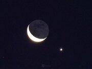 “明けの明星”金星と月が接近　今月は日食や月食、流星群も        