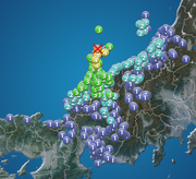 石川県能登地方でM5.5の地震　輪島市で震度5強　津波の心配なし
