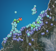 石川県能登地方でM5.0の地震　最大震度5強　津波の心配なし