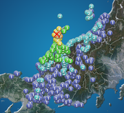 石川県能登地方でM5.4の地震　穴水町で震度5強　津波の心配なし