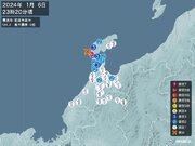 石川県で震度6弱の地震　津波の心配なし