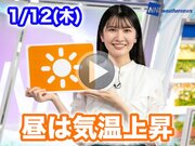 あす1月12日(木)のウェザーニュース お天気キャスター解説