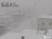 札幌で天気が急変し吹雪に　夜にかけて視界不良に警戒
