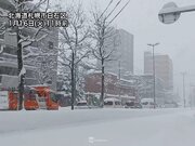 日本海側の山沿いを中心に強い雪　札幌市は積雪80cmに達する