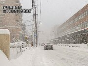 東北や北海道は今夜にかけて積雪急増　吹雪による視界不良にも警戒