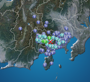 山梨県でM4.3の地震 富士吉田市などで震度3 津波の心配なし