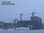 北日本は午前中、局地的に強い雪　秋田・横手は史上初の積雪2m超