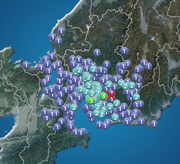 愛知県豊田市・東海市で震度3の地震　震源は愛知県西部