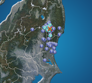 福島県で震度3の地震発生        