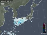 九州や四国は広く雨　雨雲は次第に東へ広がる　関東も夕方から雨