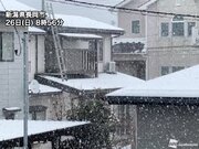 北海道から北陸で雪が強まる　今日いっぱい積雪急増に注意