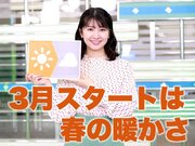 3月1日(月)朝のウェザーニュース・お天気キャスター解説