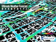 東京マラソン2024開催　5m単位の気象シミュレーションで天気を予測