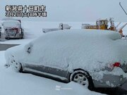 日本海側の山沿いは大雪に 北陸から山陰の平地も積雪に注意