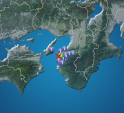 紀伊水道でM3.6の地震　和歌山市で震度3　津波の心配なし