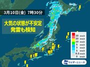 東日本や北日本は大気不安定　北海道では凍雨・雨氷にも注意