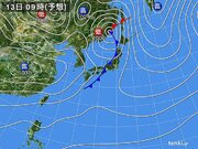 日曜日の夜は九州～東海で雨　月曜日は雨エリア拡大　前線通過　落雷・突風・強雨注意