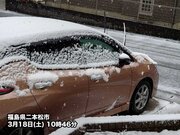 東北南部や長野県で湿った“名残雪”　積雪・着雪に注意を