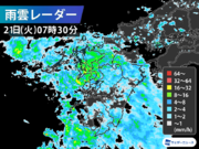 春分の日は西日本で本降りの雨　関東も一部で雨が心配