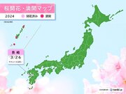 長崎で桜開花　平年より3日遅く　昨年より5日遅い　西から春の便り続々