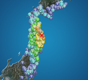 岩手県沿岸北部でM6.1の地震　青森県と岩手県で震度5弱　津波の心配なし