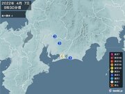 愛知県で震度4の地震　津波の心配なし