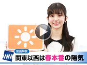 あす4月8日(金)のウェザーニュース お天気キャスター解説