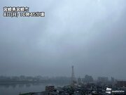 震度5弱を観測した宮崎など本降りの雨に　明日は東海や関東で荒天のおそれ