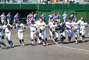 社が16年ぶりV　須磨翔風に6-4で逆転勝ち　春季県高校野球 