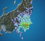 千葉県で震度4　津波の心配なし　千葉県北西部でM5.0の地震        