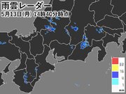中部地方で連日の雷雲発達　愛知県でヒョウ        