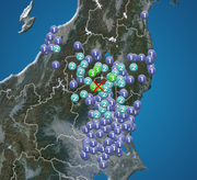 福島県・栃木県で震度3の地震発生