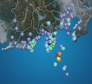東京 伊豆諸島 利島村で最大震度5弱　新島・神津島近海でM5.3の地震　津波の心配なし
