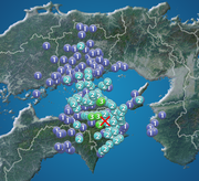 徳島県・香川県で震度3の地震　震源は徳島県北部