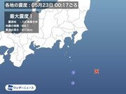 八丈島東方沖でM6.1の地震　津波の心配なし　最大震度1