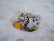 雪の中にゴミ・残飯…　雷鳥沢キャンプ場でのマナー違反に非難殺到「山を汚さないで！」「雷鳥などへの悪影響」