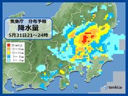 関東甲信　午後は天気の急変に注意　激しい雨や雷雨の所も　都心も夜は傘が必要