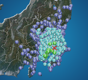 千葉県北西部でM4.6の地震　東京・神奈川などで震度3　津波の心配なし