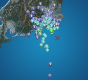 千葉県南東沖で地震　千葉・静岡で震度3　津波の心配なし