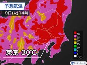 東京は今年初の真夏日予想　気温上昇のペース早い        