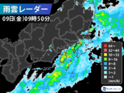 静岡県で激しい雨　土砂災害警戒情報が発表