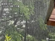 台風北上で梅雨前線の活動が活発化　関東も午後は本降りの雨に