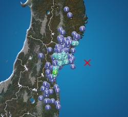 話題-宮城県で震度3の地震発生
