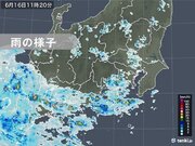 関東甲信　練馬や箱根で1時間に30ミリ以上の激しい雨　夜遅くにかけて大雨の恐れ