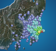 千葉県北東部でM4.9の地震　最大震度4　津波の心配なし