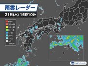 九州から北陸の所々で雨　奄美大島は再び激しい雨に警戒