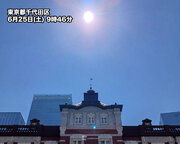東京都心で今年初の35観測　過去最早の猛暑日に