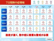 四国　高知県の清水で熱帯夜　この先蒸し暑さ増す　熱中症警戒　食べ物の管理にも注意